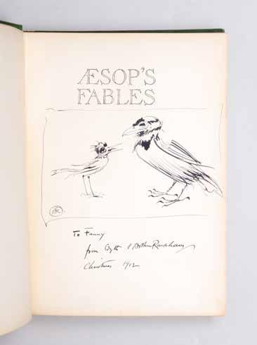 Peter Harrington 127 26 27 27 AESOP. Aesop s Fables... London: William Heinemann; Doubleday, Page & Co., New York, 1916 Large octavo.