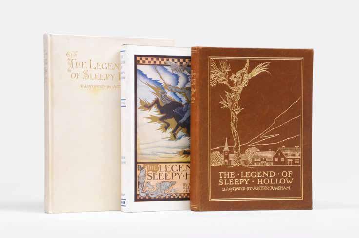 Peter Harrington 127 76, 77, 78 76 IRVING, Washington. The Legend of Sleepy Hollow. Illustrated by Arthur Rackham. London: George G. Harrap & Co. Ltd, 1928 Quarto.
