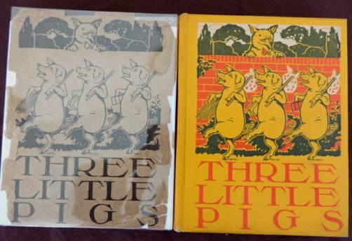 Page 5 of 6 Sale: THREE LITTLE PIGS Book w/ Dust