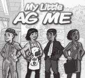Discover your perfect career on MyAmericanFarm.org in the game My Little Ag Me. Use the code My Ag Job to unlock a secret level of game play!