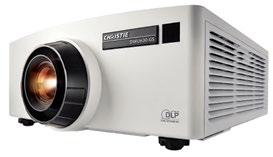 Featuring laser phosphor illumination, the Christie GS Series typically provides 20,000 hours of low-cost operation.