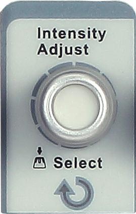 Universal Knob 1. Adjust the waveform intensity. When there is no menu operation, turn the knob to adjust the intensity of the displayed waveforms. The adjustable range is from 0% to 100%.
