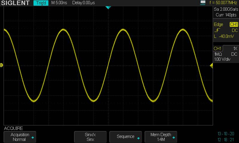 To Select Acquisition Mode The acquisition mode is used to control how to generate waveform points from sample points.