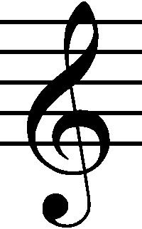 Draw a treble clef and a bass clef. (2x4pts=8) not correct not correct *Correct Two dots catch F line.
