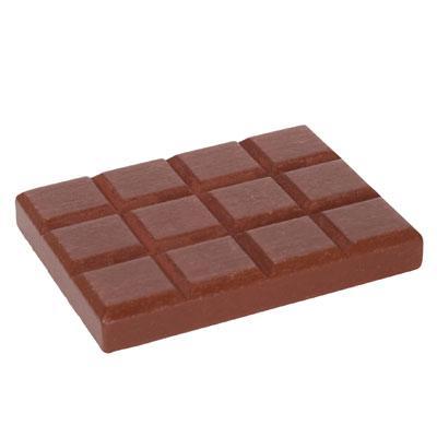 CHOCOLATE CHALLENGE How many pieces would half be? Write a fraction for this chocolate bar that is an equivalent to ¼ What fraction of the bar would 2 squares be?