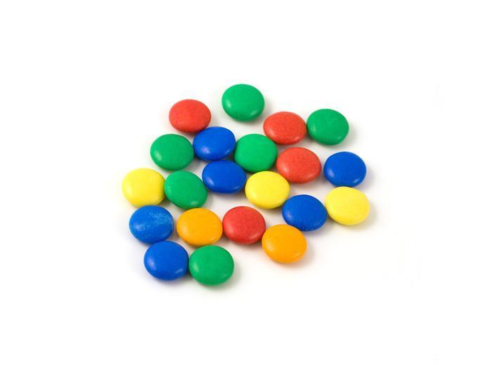 Convince me that this child is wrong: 6 Smarties are blue so that means: 6 15 is the fraction of blue Smarties here. There are 21 Smarties What fraction of the Smarties are green?