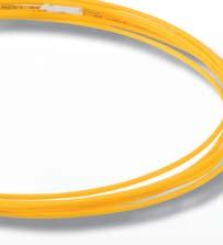 5 mm patch cord Type OFC 050/E yellow OFC 150/E yellow OFC 300/E yellow OFC 050/E red OFC 150/E red Order no.