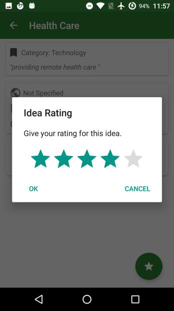 accompanied with a rating system that will eventually send the