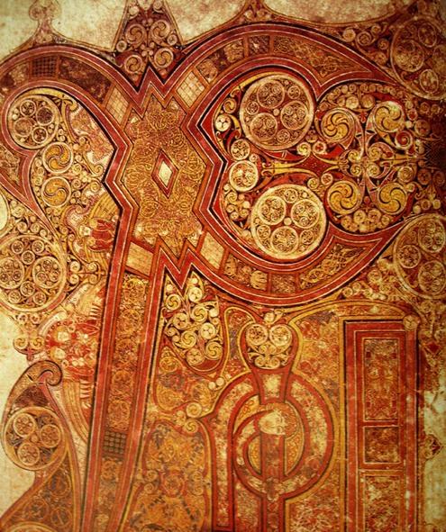 Detail from The Book of Kells.