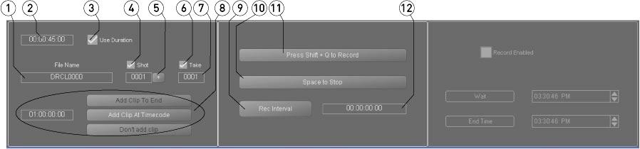 Input - Record From the main menus, select Operation Input Record. Alternately use the Operations Selector to select Input Record.