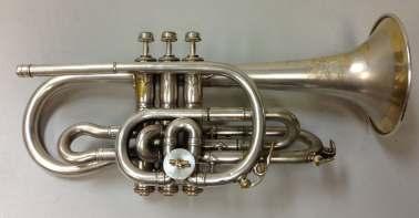 1913-1916 J. W. York & Sons Couturier Wizard model cornets found have two serial number sequences.