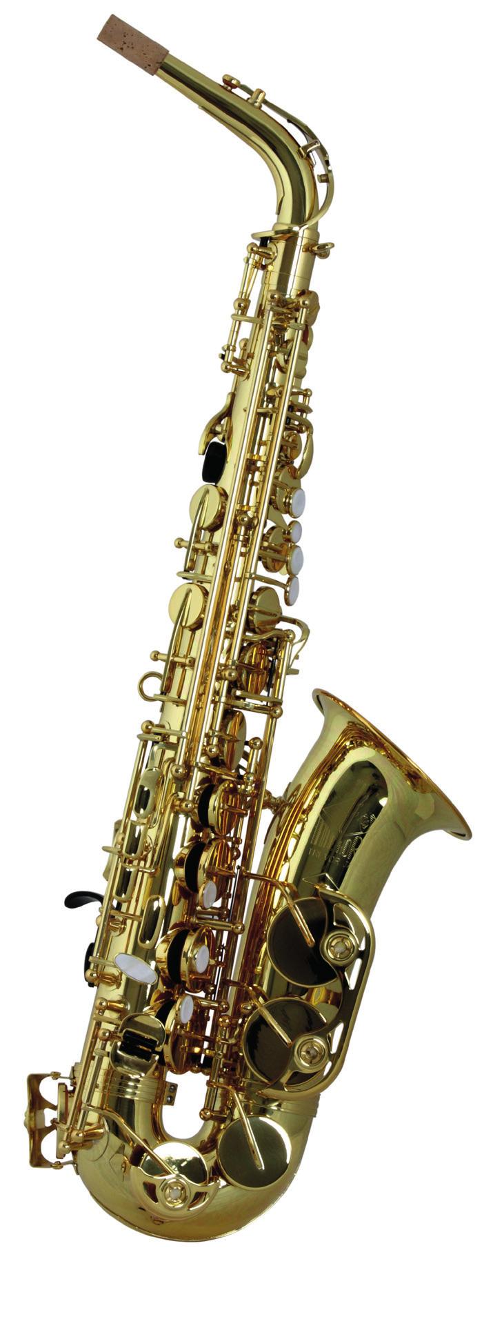 Classic alto Model: TJ Classic alto Free blowing instrument Durable construction Updated crook design High quality Pisoni pads with metal reflectors Mother-of-Pearl touchpieces High