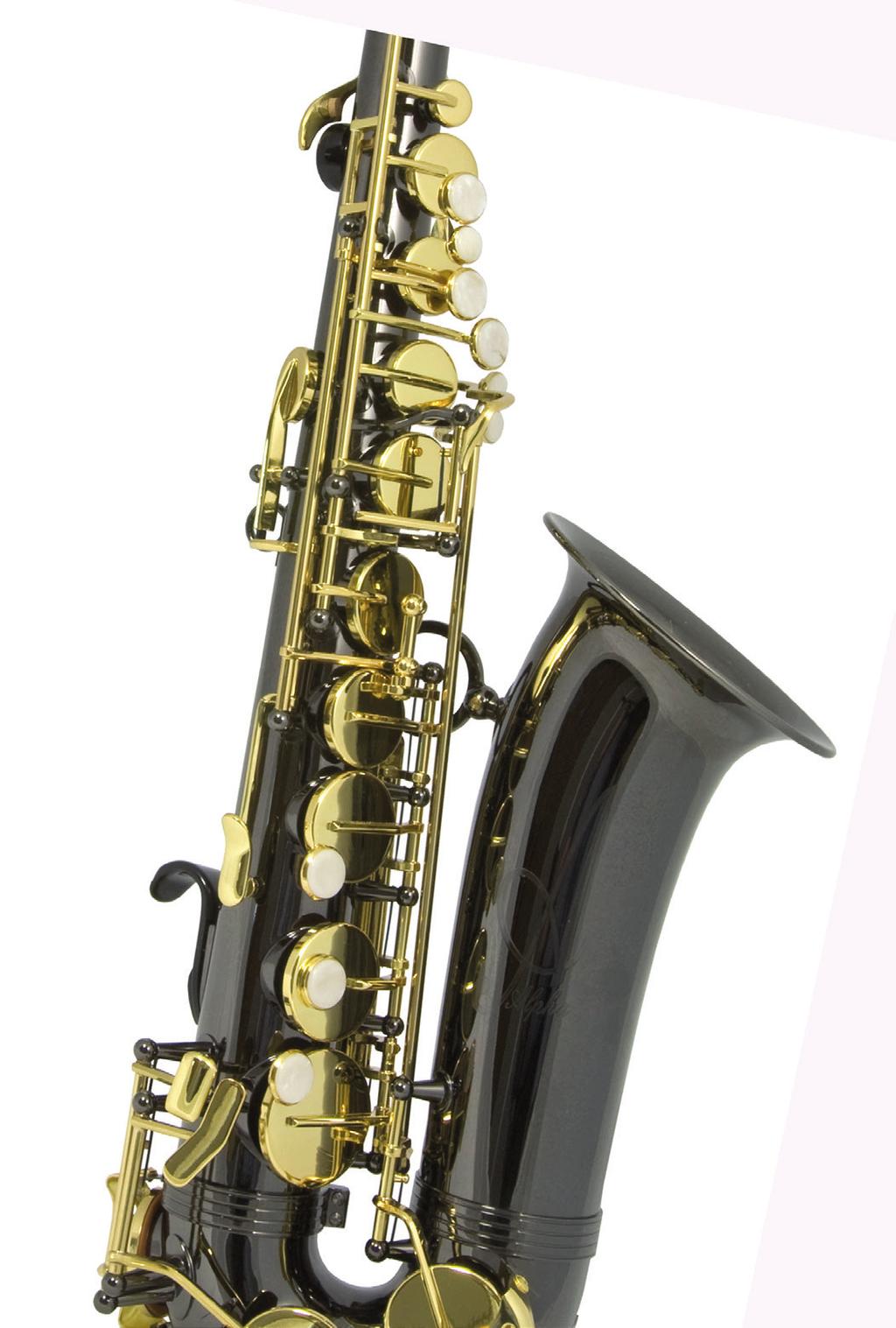 Compared to a traditional alto sax, the weight has been reduced by an amazing 33%.