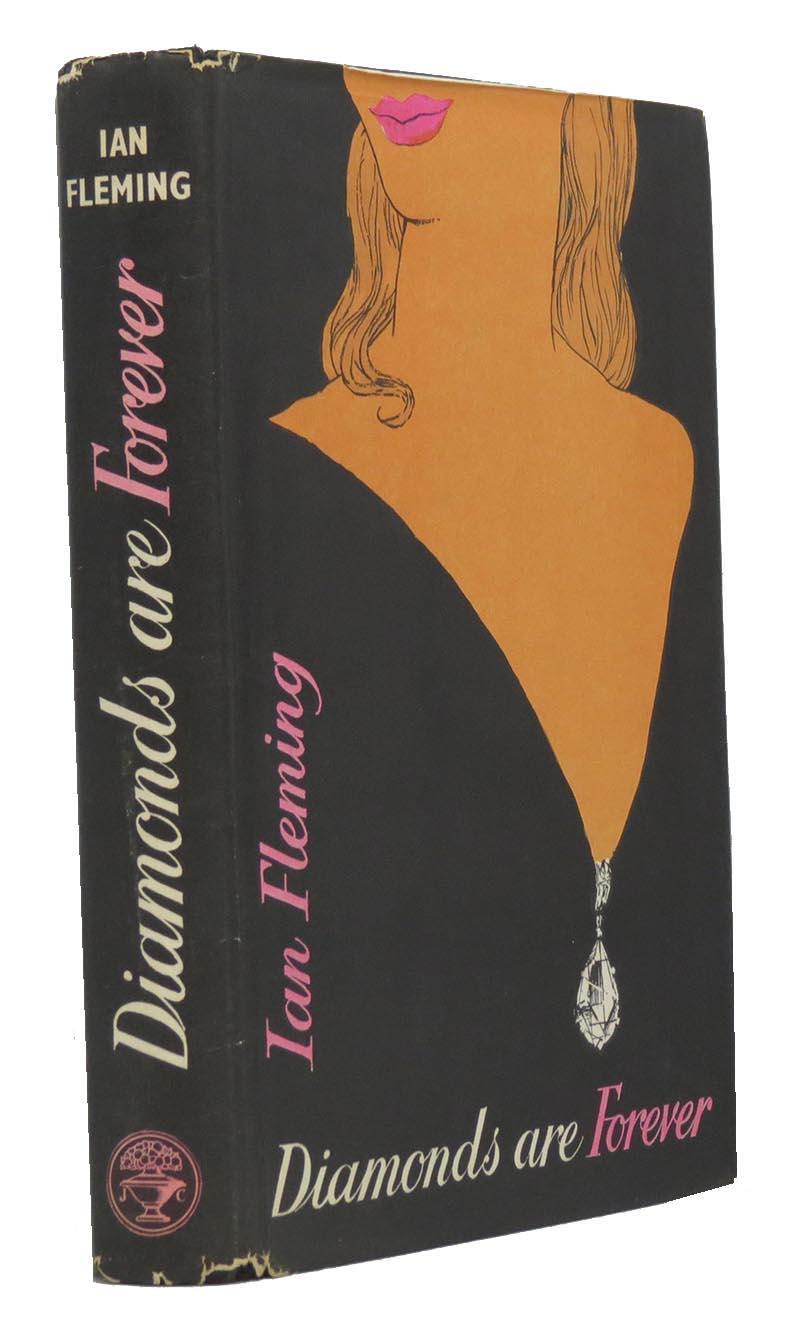Fleming, Ian Diamonds are Forever Jonathan Cape 1964 First edition sixth printing 1964. Ex-Library hardback book. Has usual ex-library faults. Book is slightly loose with lean.