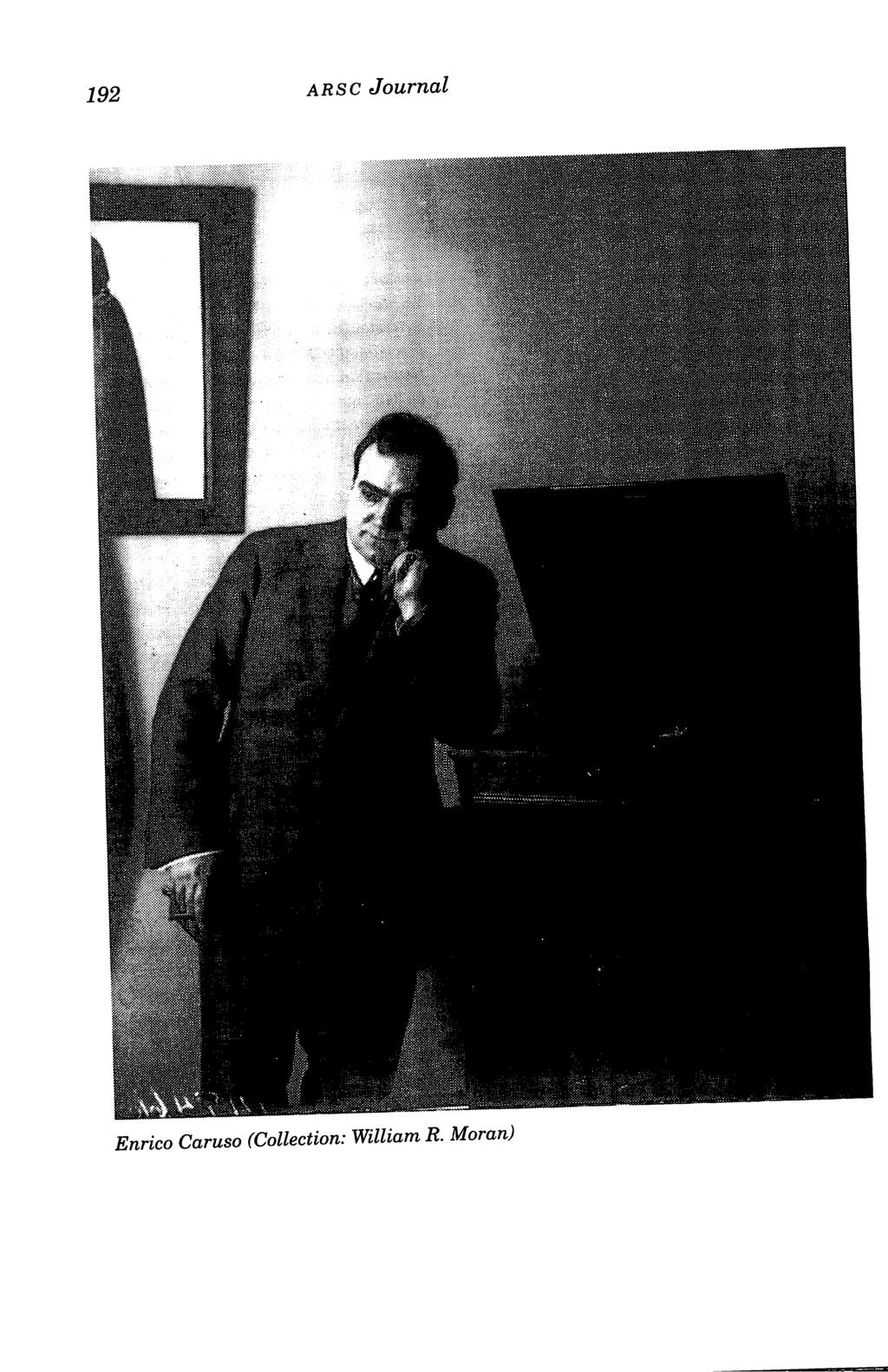 192 ARSC Journal Enrico Caruso