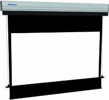 VariVision Electrol Ultimate Home Cinema projection screen for circumstances in which several aspect ratios are required or desired.