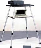Gigant TeleMaster Stable and safe projector table with two shelves is suitable for LCD and/or slide projectors.