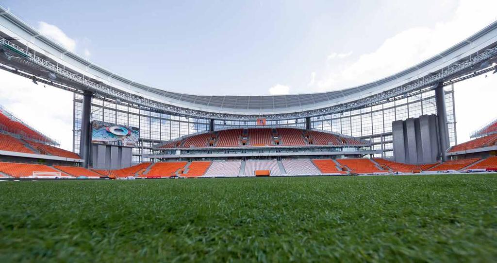 Local side, FC Ural has an average attendance around the low 20,000 mark, meaning that a permanent extension up to 35,000 seats would leave the club with a stadium that simply didn t after the