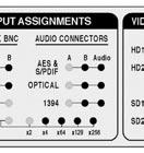 DCD-8 User Manual Page 19 14. Audio Routing The DCD-8 is able to re-clock an audio input and route it to an audio output. Audio routing is done through either of the 2 domains.