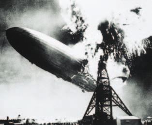 News on the Radio People often first learned about real news events on the radio. The Hindenburg was a The Hindenburg disaster was a major news event in 1937. large airship similar to a blimp.