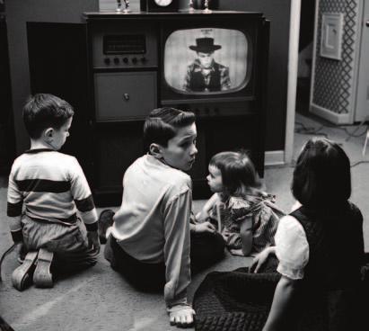 The Golden Age Ends By the 1950s, televisions were becoming more common in people s living rooms. Before long, television became the main way people got entertainment, news, and sports.