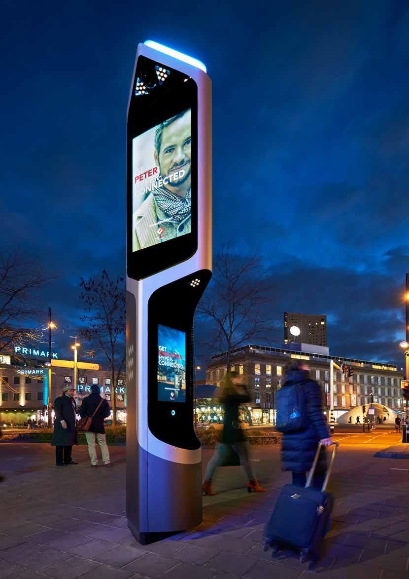DO SERIES FULLY OUTDOOR LCDS Smart Cities Bring your smart city application into the future with the brightest fully outdoor LCD displays on the market.