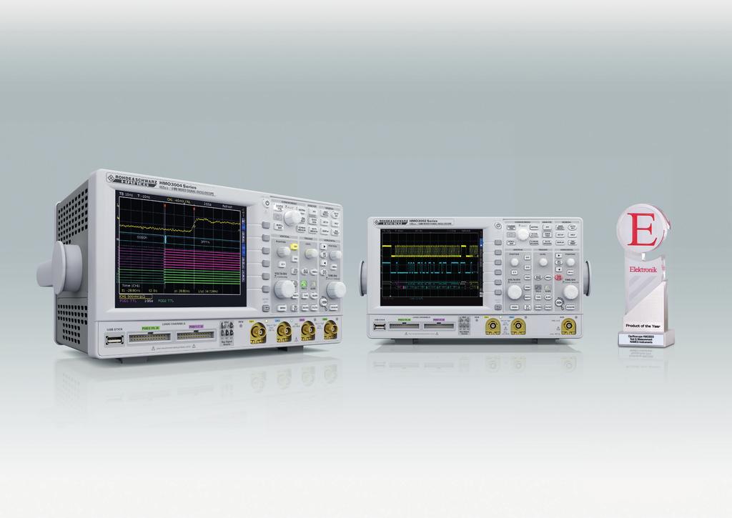 HMO3000 Series Mixed Signal Oscilloscopes 300/400/500