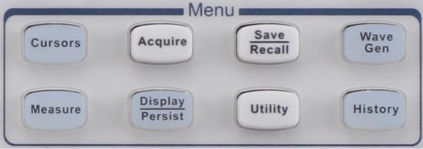 3 Main Functions and Operating Descriptions To use your oscilloscope effectively, you need to learn about the following oscilloscope functions: Menu and Control Buttons Connectors Vertical System