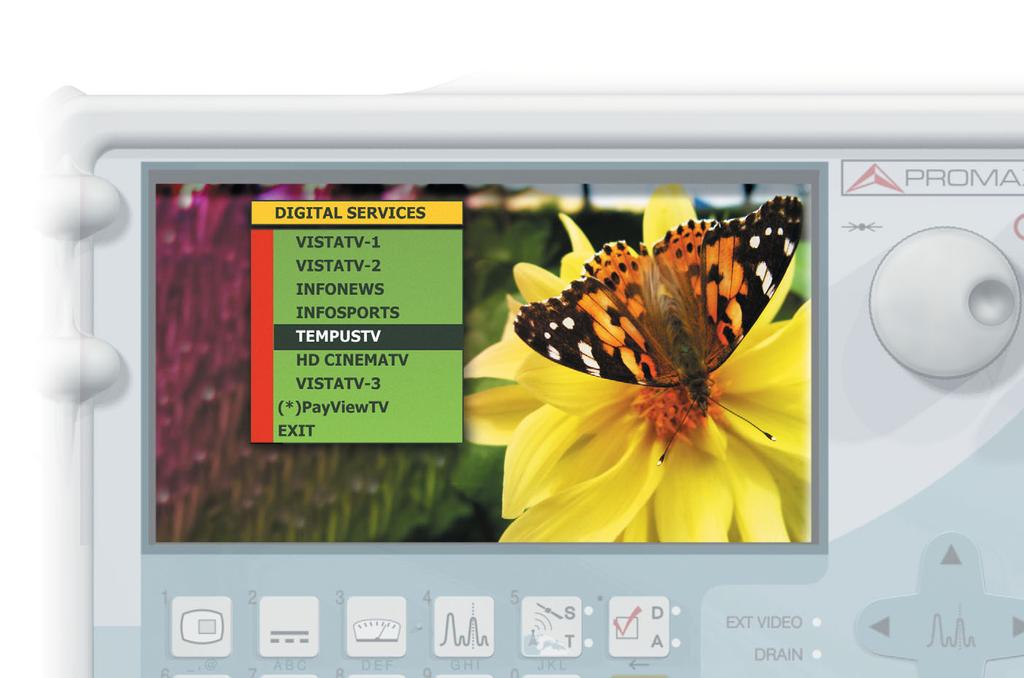 6.5 panoramic colour 16:9 LCD Large display, compact size Select colors and