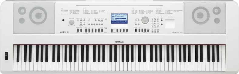 Portable Contemporary Traditional Versatile * Available in: Black (DGX-650B) White (DGX-650WH) DGX-650 Authentic piano touch and tone that's musically interactive Discover the new DGX-650 with