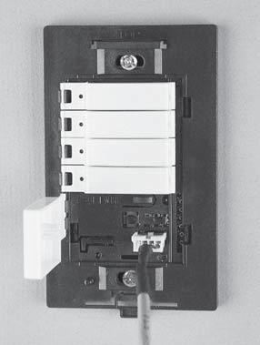 HCLK8SS Network Clock Programming Mode PROGRAMMING SETUP AND OPERATION To convert the Network Clock to Programming Mode, move the small slide switch on the bottom of the unit to the right as shown.