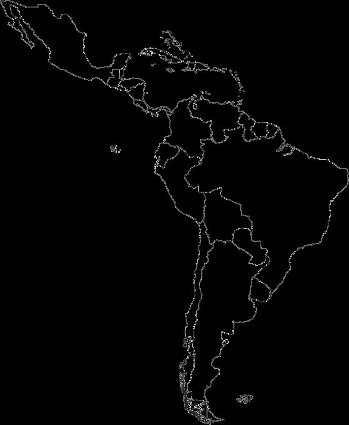 Central and South America Label and colour the