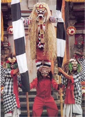 Balih-balihan Dances are often secular and entertaining. Some of these dances include: The Topeng is a masked dance.