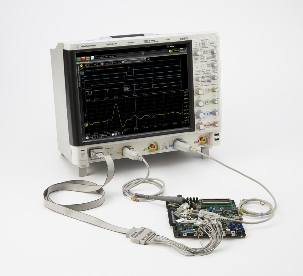 Second, if you are viewing more than one serial bus, MSOs offer additional channels, unlike digital storage oscilloscopes with only four channels.