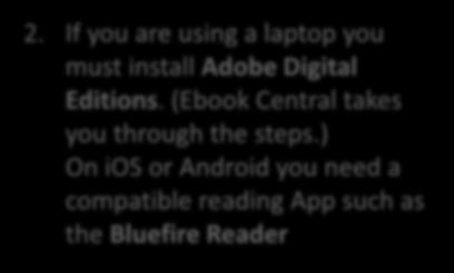 If you are using a laptop you must install Adobe