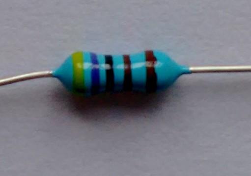 10k resistor The color code for the 10k resistor is: BROWN = 1 BLACK = 0 BLACK = 0 RED = 2 (2 zeros in this case) BROWN = 1 (1%