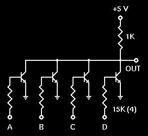This method works fine when the circuits are simple, but there are problems when you have to make interconnections with such gates.