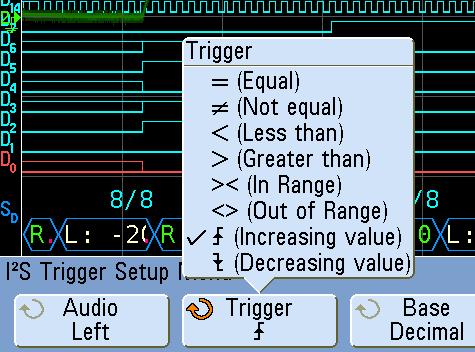 Verifying I 2 S Serial Bus Communication 11 You should now see I 2 S decoding based on 8-bit words of left channel and right channel data.