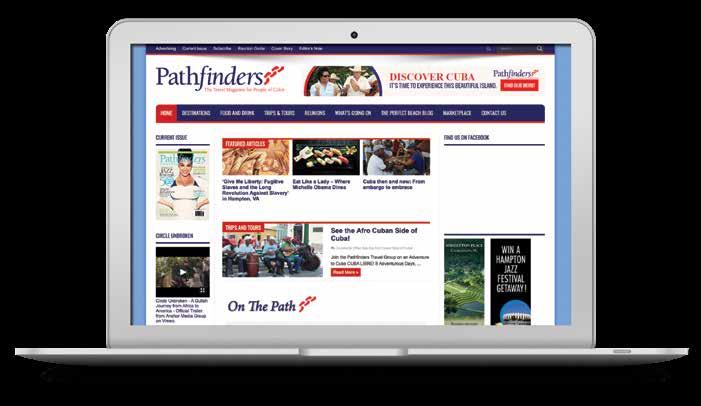 PATHFINDERSDIGITAL Pathfinderstravel.com attracts the top echelon of diverse travelers with over 100,000 monthly views and 50,000 unique visitors.