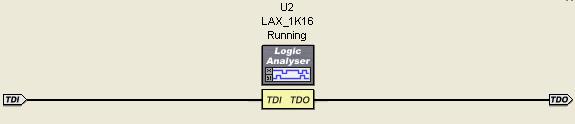 LAX_x Logic Analyzer Legacy documentation Connecting to External Memory The LAX_8 and LAX_16 Logic Analyzer devices allow you to connect your own external memory.