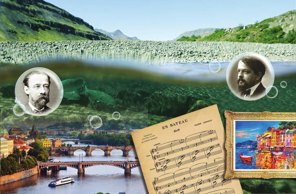 Down by the River: Smetana and his Moldau Rivers have always been an important resource for communities for farming, fishing, travel and because they re fun!