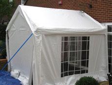 All marquees are connectable to make larger structures.