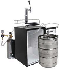 Keg and fridge beer tap It holds and refrigerates 1 full size keg (15.