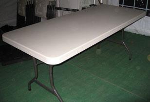 Tables and Chairs 6 ft trestle table Great for