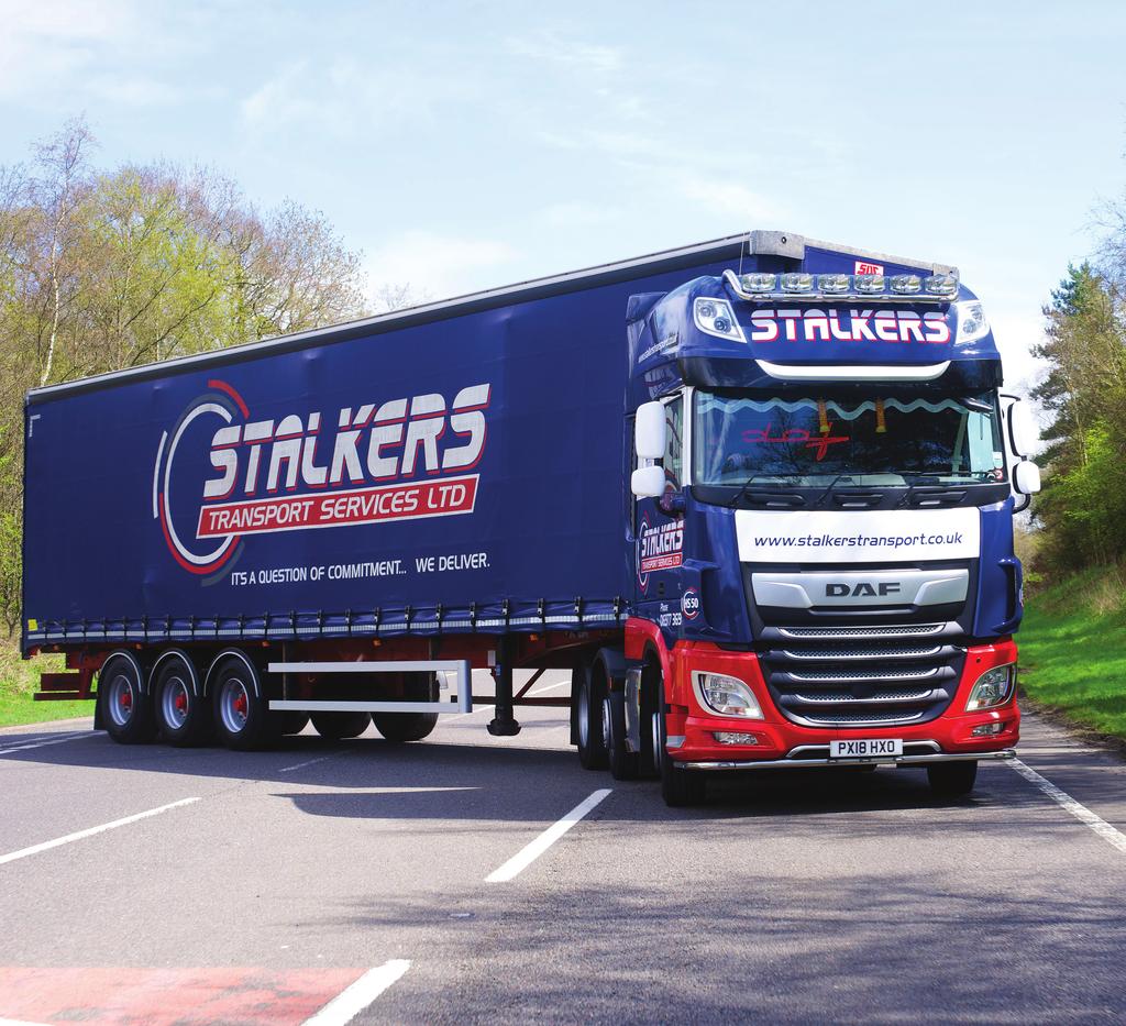 Profile: STALKERS TRANSPORT SERVICES ltd Stalkers Transport Services Managing Director, Karen Stalker 114 years of service with us between them, which is truly amazing and, I believe, speaks volumes