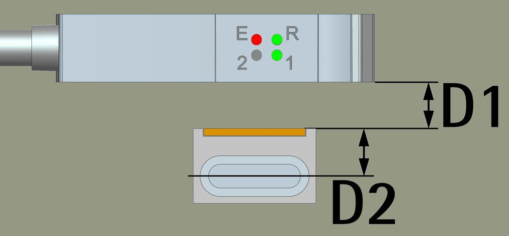 It can be provided as an alternative to the Index signal. It provides a datum position along the scale for use at power-up or following a loss of power.