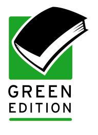 Not only are Green Editions printed on paper made with post-consumer waste, they are produced in the USA, eliminating international shipping a major