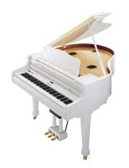 The PHA II (Progressive Hammer Action II) Ivory Feel keyboard with Escapement* 2 has the same familiar playing action and pleasing appearance of the best grand pianos.