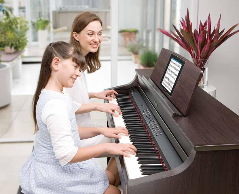 HPi-7F / HPi-6F New active educational functions With core technology derived from Roland s awardwinning V Piano, the pianos of the HPi-F series feature amazing SuperNATURAL Piano sound engines, PHA
