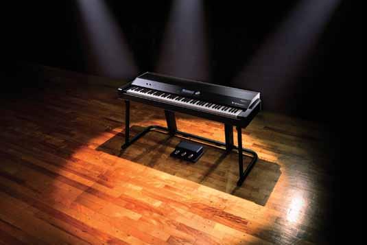 Virtual pianos. oland's product range includes different types of pianos.
